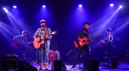 Dustin Lynch with Jimmie Allen and LOCASH Live Stream Concert, 3rd & Lindsley, Nashville, Tennessee, USA - 28 Sep 2020