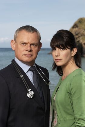 Martin Clunes Caroline Catz Editorial Stock Photo - Stock Image ...