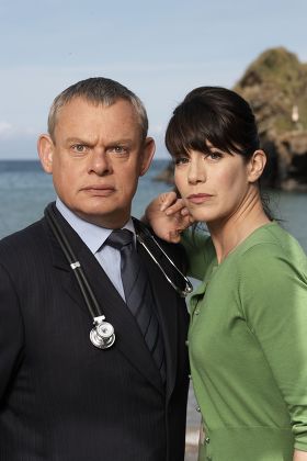 Martin Clunes Caroline Catz Editorial Stock Photo - Stock Image ...