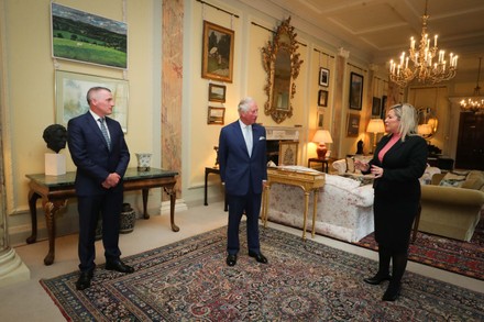 Prince Charles and Camilla Duchess of Cornwall visit to Northern Ireland - 30 Sep 2020