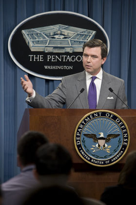 Pentagon Press Secretary at the Pentagon, Washington DC, America - 06 Jan 2010