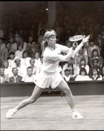 Chris Evert Loses Kathy Jordan Wimbledon Editorial Stock Photo - Stock ...