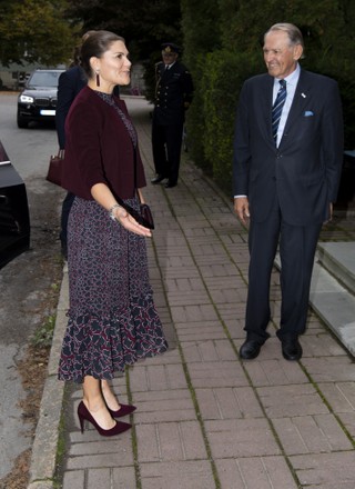 Crown Princess Victoria visits Stockholm International Peace Research Institute (SIPRI), Stockholm, Sweden - 01 Oct 2020