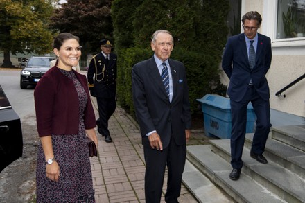 Crown Princess Victoria visits Stockholm International Peace Research Institute (SIPRI), Stockholm, Sweden - 01 Oct 2020