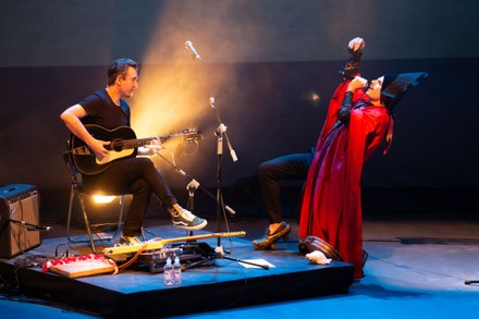 Rodrigo Cuevas Performs On Stage During Editorial Stock Photo - Stock Image