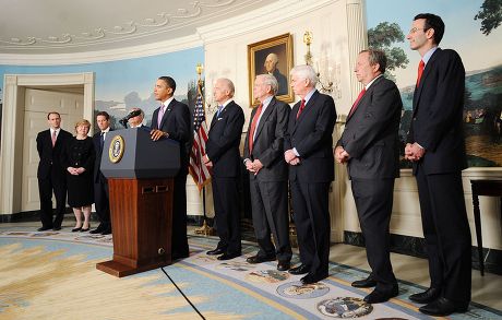 President Obama announces measures to limit bank size, Washington DC, America - 21 Jan 2010