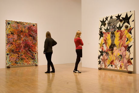 Chris Ofili retrospective exhibition at Tate Britain, London, Britain - 25 Jan 2010