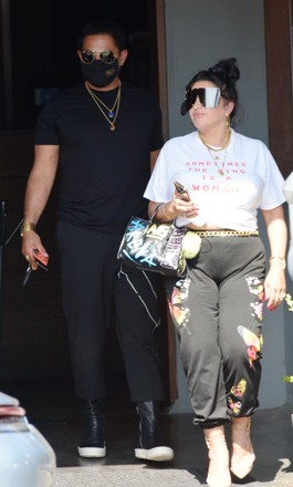 Exclusive - Reza Farahan and Mercedes Javid out and about, Los Angeles, USA - 06 Oct 2020