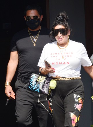 Exclusive - Reza Farahan and Mercedes Javid out and about, Los Angeles, USA - 06 Oct 2020