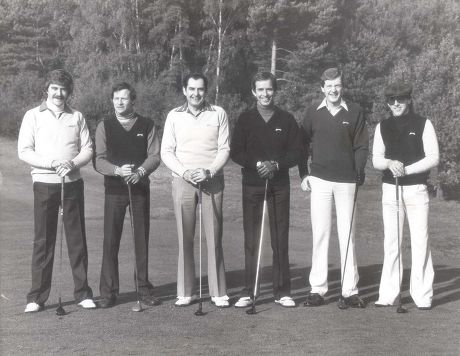 Snooker Players playing golf  - 1981 ** Pkt3979-294461