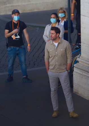 'Jack Ryan' TV show filming, Rome, Italy - 08 Oct 2020