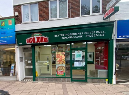 Gv Papa Johns Franchise Walton On Editorial Stock Photo Stock Image Shutterstock