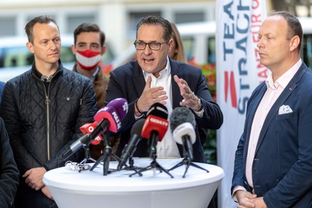 Heinz-Christian Strache casts his vote for Sunday's municipal and regional elections in Vienna, Austria - 09 Oct 2020