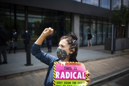Environmental Activists Extinction Rebellion Protest Outside Editorial ...