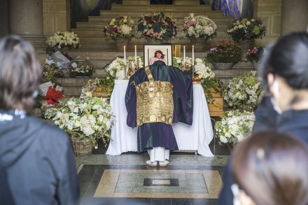 Funeral ceremony of Kenzo Takada, Paris, France - 09 Oct 2020