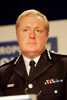 Sir Ian Blair Metropolitan Police Commissioner Editorial Stock Photo