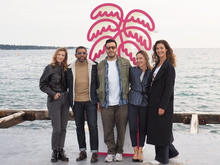 'The Flame' photocall, 3rd Canneseries, Cannes, Paris, France - 09 Oct 2020