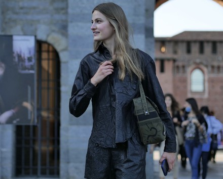 Milano, Italy. 23rd Sep, 2020. Fashion blogger street style