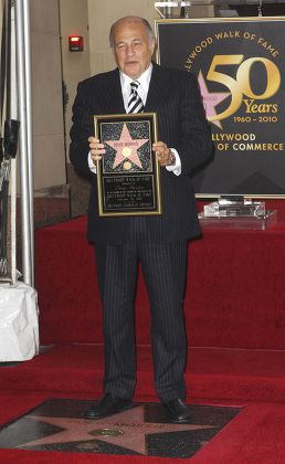 Doug Morris honoured with a Star on the Hollywood Walk of Fame, Los Angeles, America - 26 Jan 2010