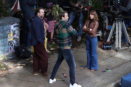'Trying' TV show on set filming, London, UK - 15 Oct 2020