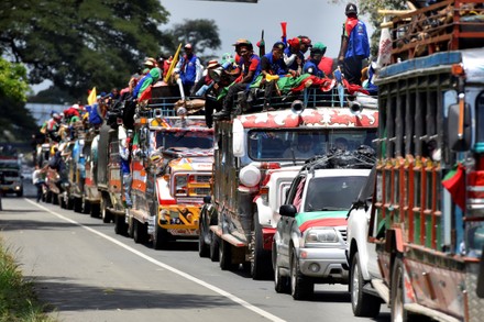 Indigenous Minga They Call Their Protest Editorial Stock Photo