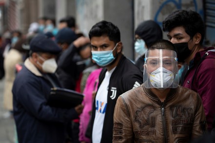 Bolivian Citizen Wears Face Shield Mask Editorial Stock Photo Stock   Shutterstock 10960734b 