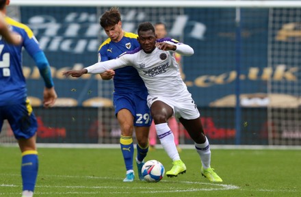 AFC Wimbledon vs Shrewsbury Town, Sky Bet EFL League 1, Football, The Kiyan  Prince Foundation Stadium, London, Greater London, United Kingdom - 17 Oct  2020