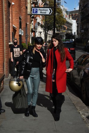 Elen Rivas and Bianca Bowie-Phillips out and about, London, UK - 17 Oct 2020