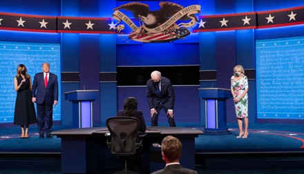 Final presidential debate between US President Donald J. Trump and Democratic candidate Joe Biden at Belmont University, Nashville, USA - 22 Oct 2020