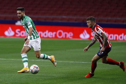 Atletico Madrid Vs Real Betis, Spain - 24 Oct 2020 Stock Pictures ...