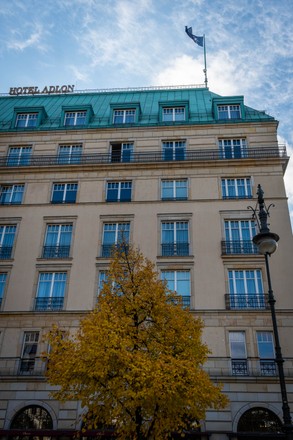 Hotel Adlon Kempinski, Berlin, Germany - 24 Oct 2020