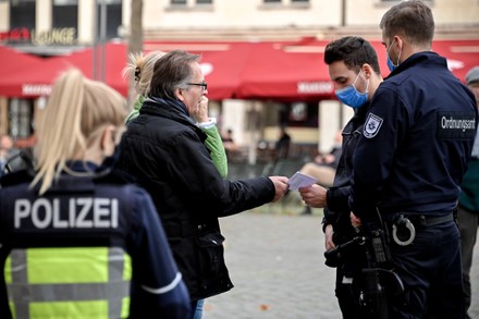 Police Public Order Officers Control People Editorial Stock Photo ...