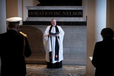 Nelson's tomb in the Crypt, London, UK - 21 Oct 2020