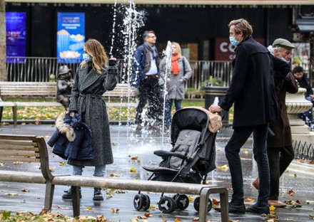 Abbey Clancy and Peter Crouch out and about, London, UK - 30 Oct 2020