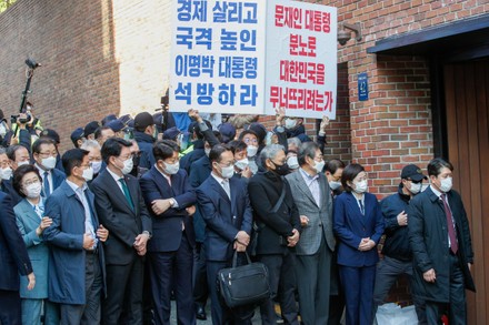 South Korea's former President Lee Myung-bak reimprisoned, Seoul - 02 Nov 2020