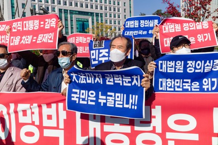 South Korean former President Lee Myung-bak confirmed 17 years in prison for corruption charges, Seoul, South Korea - 02 Nov 2020
