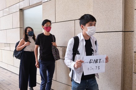 Pro-democracy activists appear in court in Hong Kong, China - 03 Nov 2020