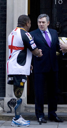'Help for Heroes' charity promotion at No 10 Downing Street, London, Britain - 01 Feb 2010