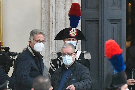 Funeral of the Italian actor Gigi Proietti, Rome, Italy - 05 Nov 2020