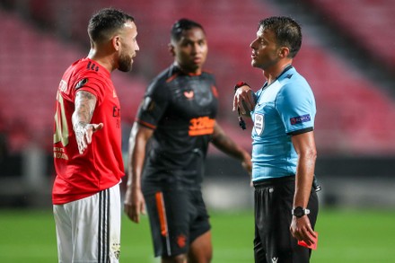 Benfica Vs Glasgow Rangers, Lisbon, Portugal - 05 Nov 2020 Stock ...