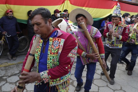 Supporters Former Bolivian President Evo Morales Editorial Stock Photo ...