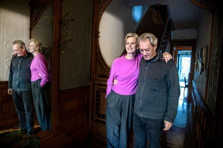Paul Auster and Siri Hustvedt photoshoot, Brooklyn, New York, USA - 31 Oct 2020