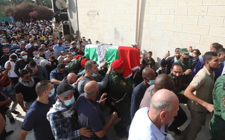 Funeral of Palestinian politician and diplomat Saeb Erekat, Jericho - 11 Nov 2020