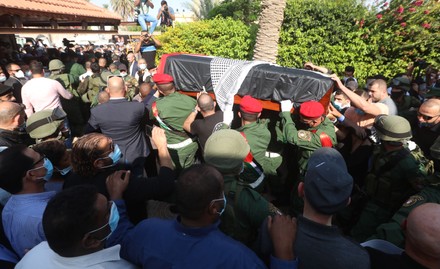 Funeral of Palestinian politician and diplomat Saeb Erekat, Jericho - 11 Nov 2020