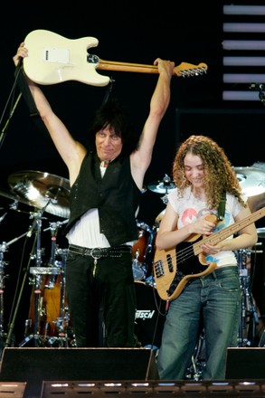 Jeff Beck Performs Tal Wilkenfeld Eric Editorial Stock Photo - Stock ...