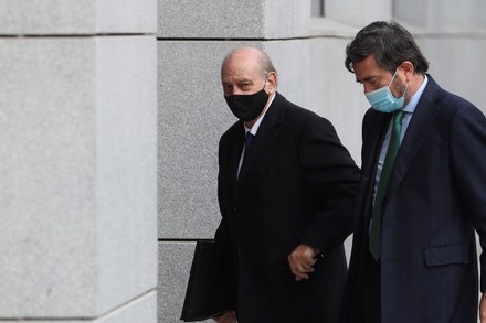 Former Home Affairs minister Jorge Fernandez Diaz accused in the 'Kitchen' operation, Madrid, Spain - 13 Nov 2020