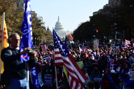 Trump MAGA Rally, Washington, District of Columbia, USA - 14 Nov 2020 ...