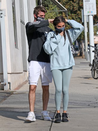 Chantel Jeffries and Drew Taggart out and about, Los Angeles, USA - 18 Nov 2020