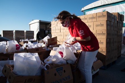 Dolphins Distribute Thanksgiving Meals with Feeding South Florida