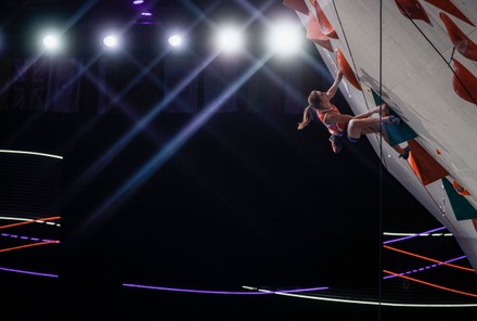 Winner Viktoria Meshkova Russia Competes During Editorial Stock Photo ...